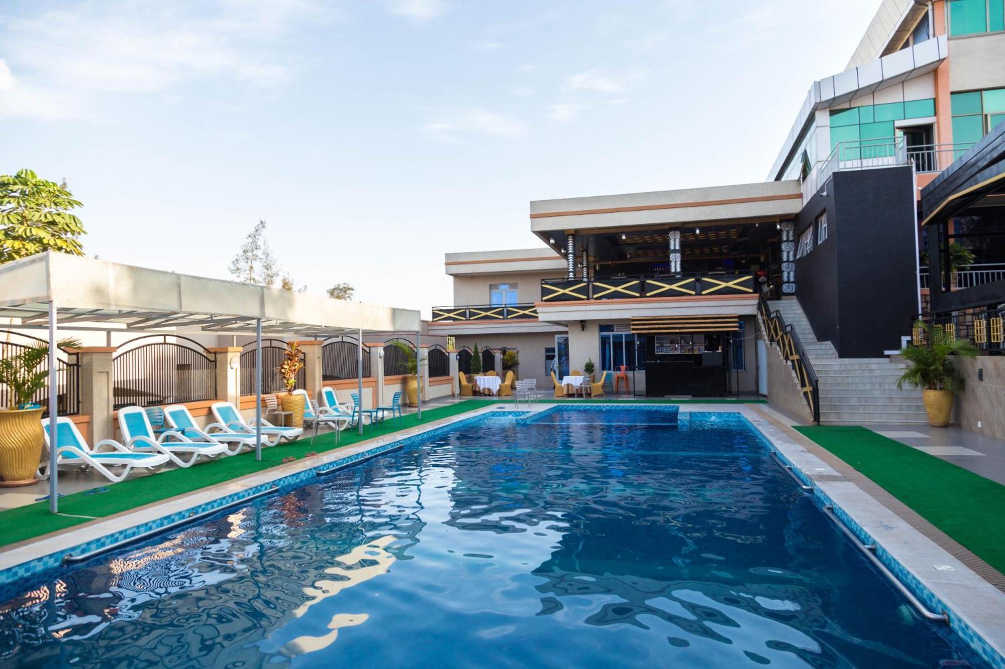 Olympic Hotel Kigali Bagian luar foto