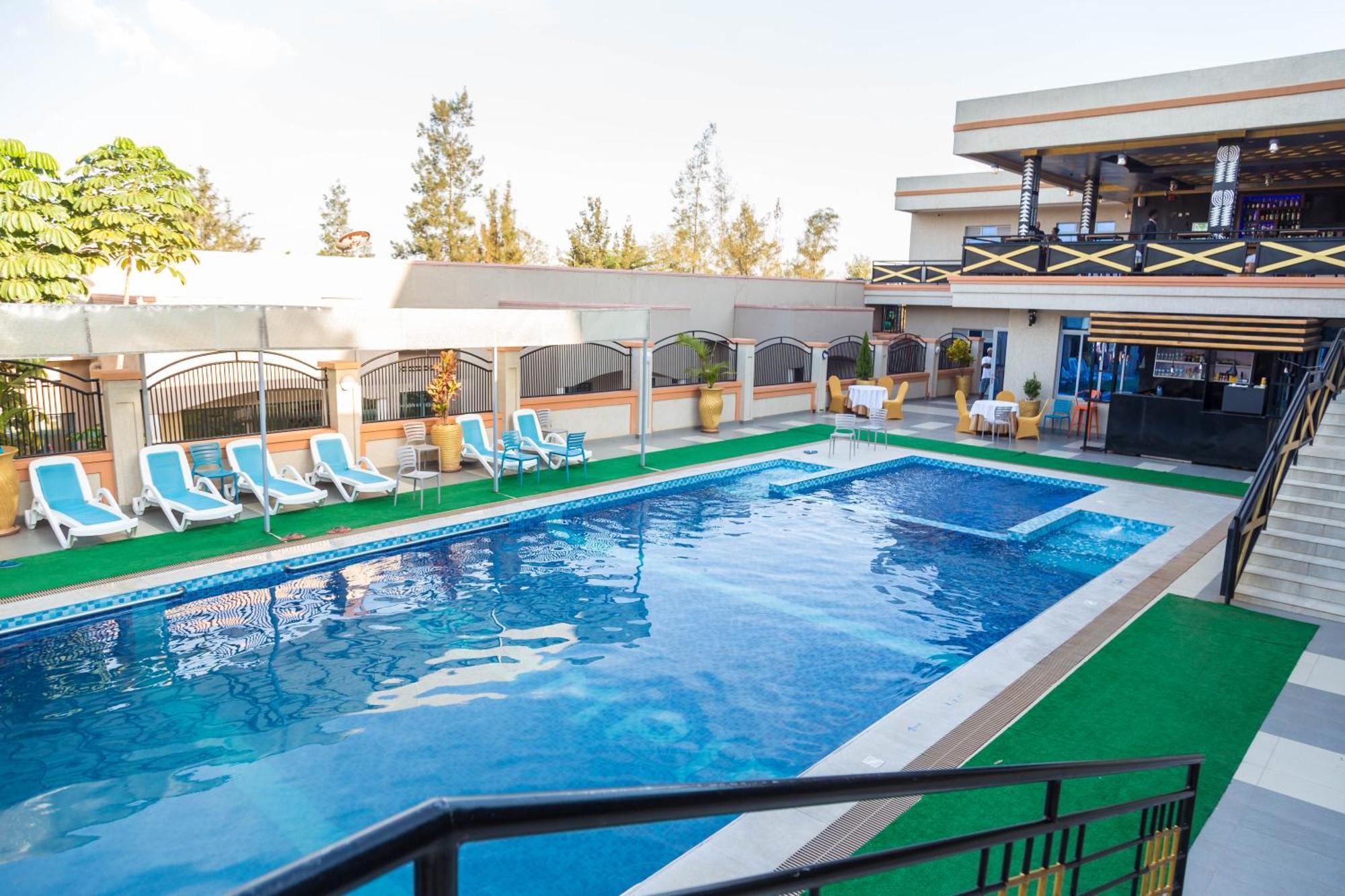 Olympic Hotel Kigali Bagian luar foto